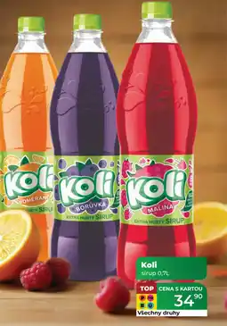 Tamda Foods Koli sirup nabídka
