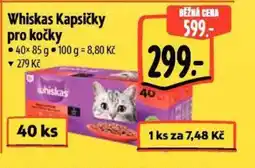 Albert Whiskas Kapsičky pro kočky nabídka