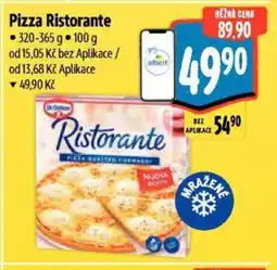 Albert DR. OETKER Pizza Ristorante nabídka
