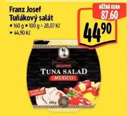 Albert Franz Josef Tuňákový salát nabídka