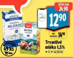 Albert Trvanlivé mléko 1,5% nabídka