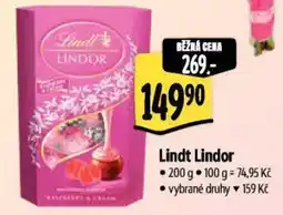 Albert Lindt Lindor nabídka
