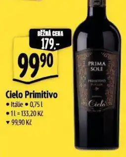 Albert Cielo Primitivo nabídka