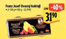Albert Franz Josef Ovocný koktejl nabídka