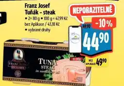 Albert Franz Josef Tuňák – steak nabídka