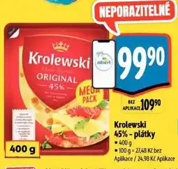 Albert Krolewski 45% - plátky nabídka