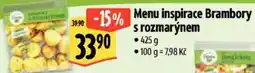 Albert Menu inspirace Brambory s rozmarýnem nabídka