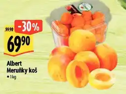 Albert Albert Meruňky koš nabídka