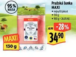 Albert Pražská šunka Maxi nabídka