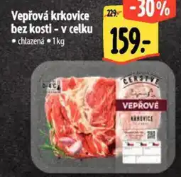 Albert Vepřová krkovice bez kosti - v celku nabídka