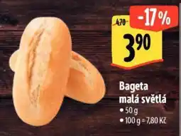 Albert Bageta malá světlá nabídka