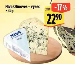 Albert Niva Otinoves - výseč nabídka