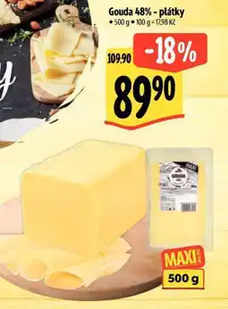 Albert Gouda 48% - plátky nabídka