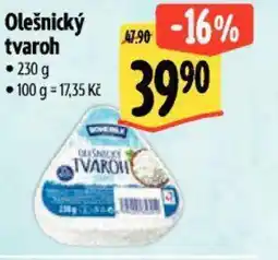 Albert Olešnický tvaroh nabídka