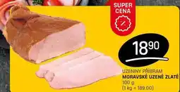 Flop MORAVSKÉ UZENÉ ZLATÉ 100g nabídka