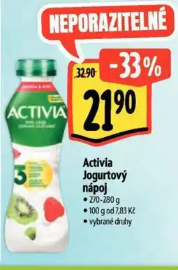 Albert Activia Jogurtový nápoj nabídka