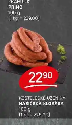 Flop HASIČSKÁ KLOBÁSA 100g nabídka