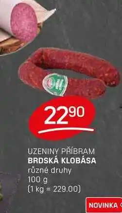 Flop BRDSKÁ KLOBÁSA různé druhy 100g nabídka
