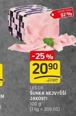 Flop ŠUNKA NEJVYŠŠÍ JAKOSTI 100g nabídka