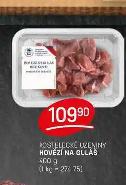 Flop HOVĚZÍ NA GULÁŠ 400 g nabídka