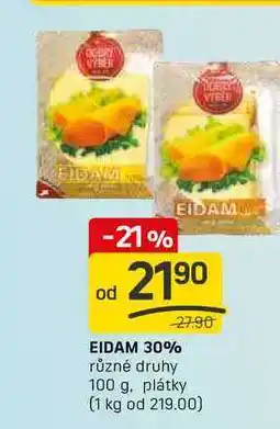 Flop EIDAM 30% různé druhy 100g nabídka