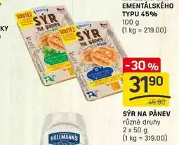Flop SÝR NA PÁNEV různé druhy 2 x 50 g nabídka