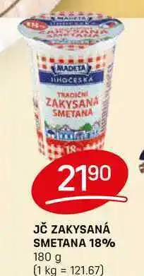 Flop JČ ZAKYSANÁ SMETANA 18% 180 g nabídka
