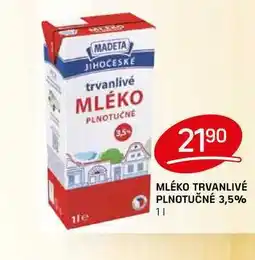 Flop MLÉKO TRVANLIVÉ PLNOTUČNÉ 3,5% 1l nabídka