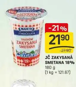 Flop JČ ZAKYSANÁ SMETANA 18% 180 g nabídka