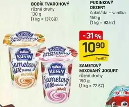 Flop SAMETOVÝ MIXOVANÝ JOGURT různé druhy 150g nabídka