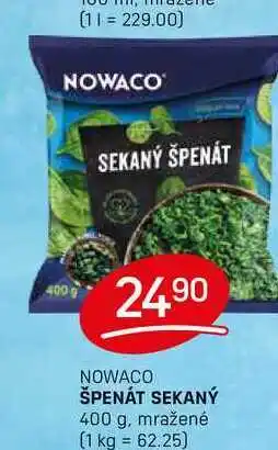 Flop ŠPENÁT SEKANÝ 400 g, mražené nabídka