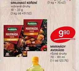 Flop MARINÁDY AVOKÁDO různé druhy 70 - 80 ml nabídka