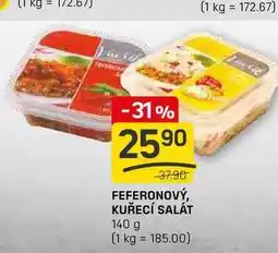 Flop FEFERONOVÝ, KUŘECÍ SALÁT 140 g nabídka