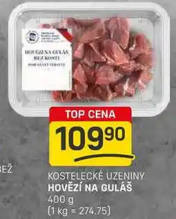 Flop HOVĚZÍ NA GULÁŠ 400 g nabídka