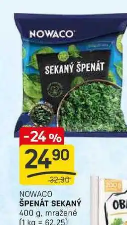 Flop ŠPENÁT SEKANÝ 400 g, mražené nabídka