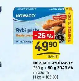Flop NOWACO RYBÍ PRSTY 250 g nabídka