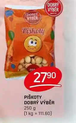Flop PIŠKOTY DOBRÝ VÝBĚR 250 g nabídka