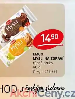 Flop EMCO MYSLI NA ZDRAVÍ různé druhy 60 g nabídka