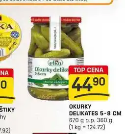 Flop OKURKY DELIKATES 5-8 CM 670 g p.p. 360 g nabídka