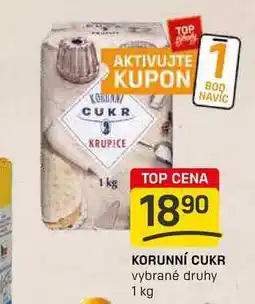 Flop KORUNNÍ CUKR vybrané druhy 1 kg nabídka