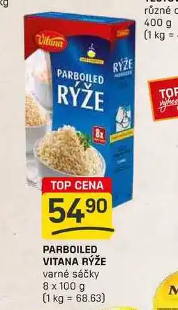 Flop PARBOILED VITANA RÝŽE varné sáčky 8 x 100g nabídka