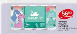 Flop HARMONY TOALETNÍ PAPÍR DINO 3 vrstvý, 8 rolí nabídka