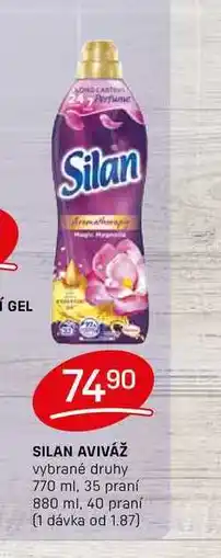 Flop SILAN AVIVÁŽ vybrané druhy 770 ml, 35 praní nabídka