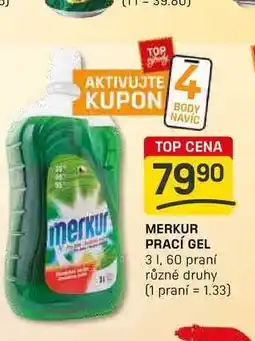 Flop MERKUR PRACÍ GEL 3l nabídka