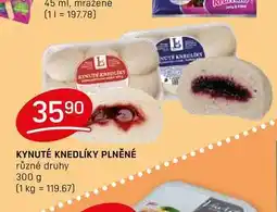 Flop KYNUTÉ KNEDLÍKY PLNĚNÉ různé druhy 300 g nabídka