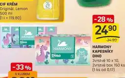 Flop HARMONY KAPESNÍKY DINO 3vrstvé 10 x 10 nabídka