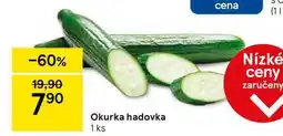 Tesco Okurka hadovka 1 ks cena (11 Nízké ceny zaručeny nabídka
