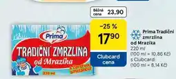 Tesco Prima Tradiční zmrzlina od Mrazíka, 220 ml nabídka