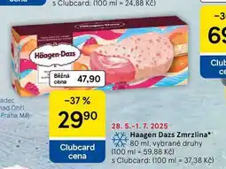 Tesco Haagen Dazs Zmrzlina, 80 ml, vybrané druhy nabídka