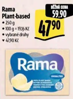 Albert Rama Plant-based nabídka